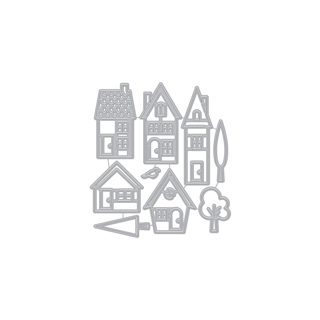 Matrices de fantaisie pour maisons de quartier