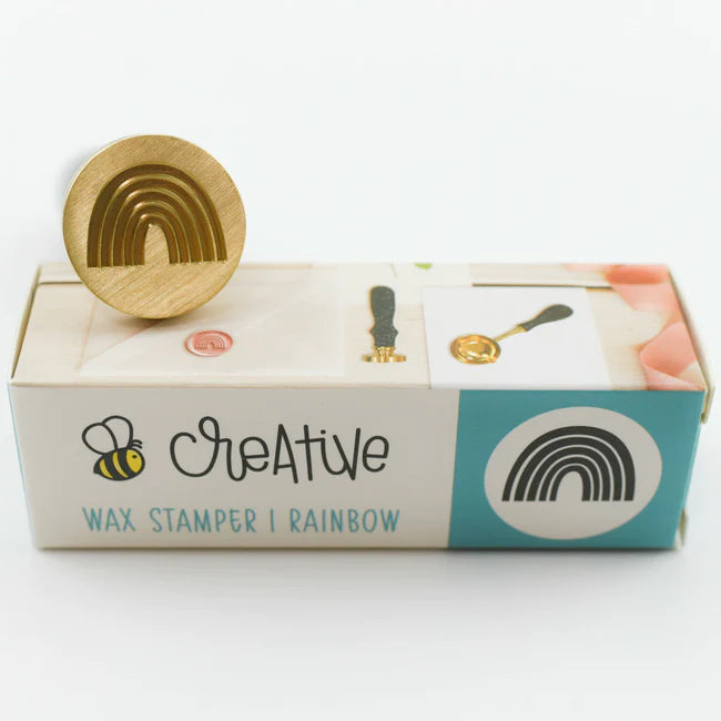 Bee Creative Wax Stamper: Rainbow