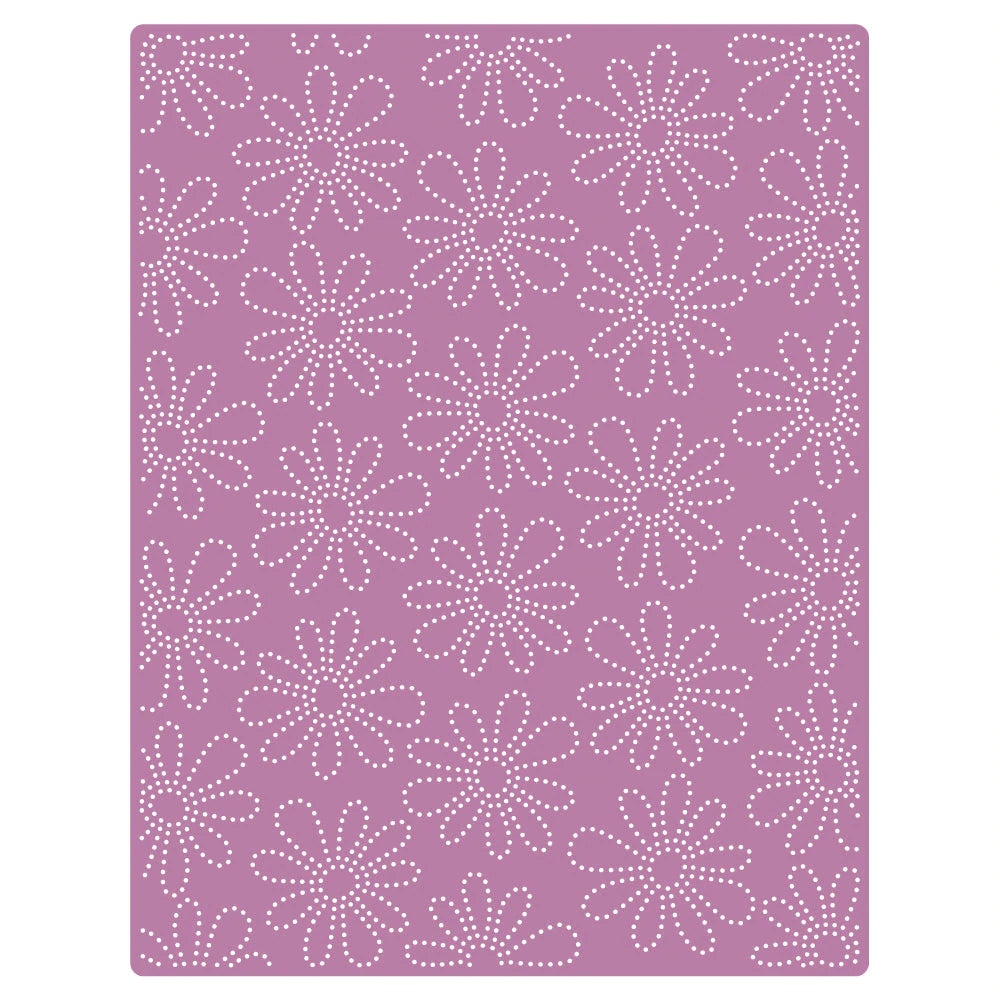 Plaque de couverture A2 percée par marguerite paresseuse | Matrices de coupe de miel