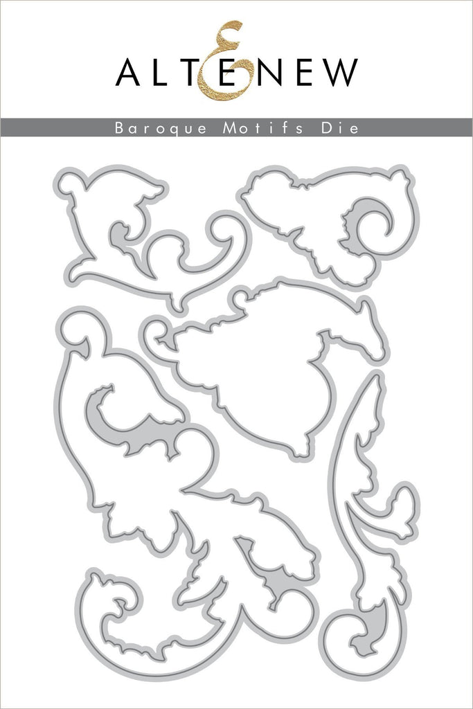 Baroque Motifs Die Set - RETIRING