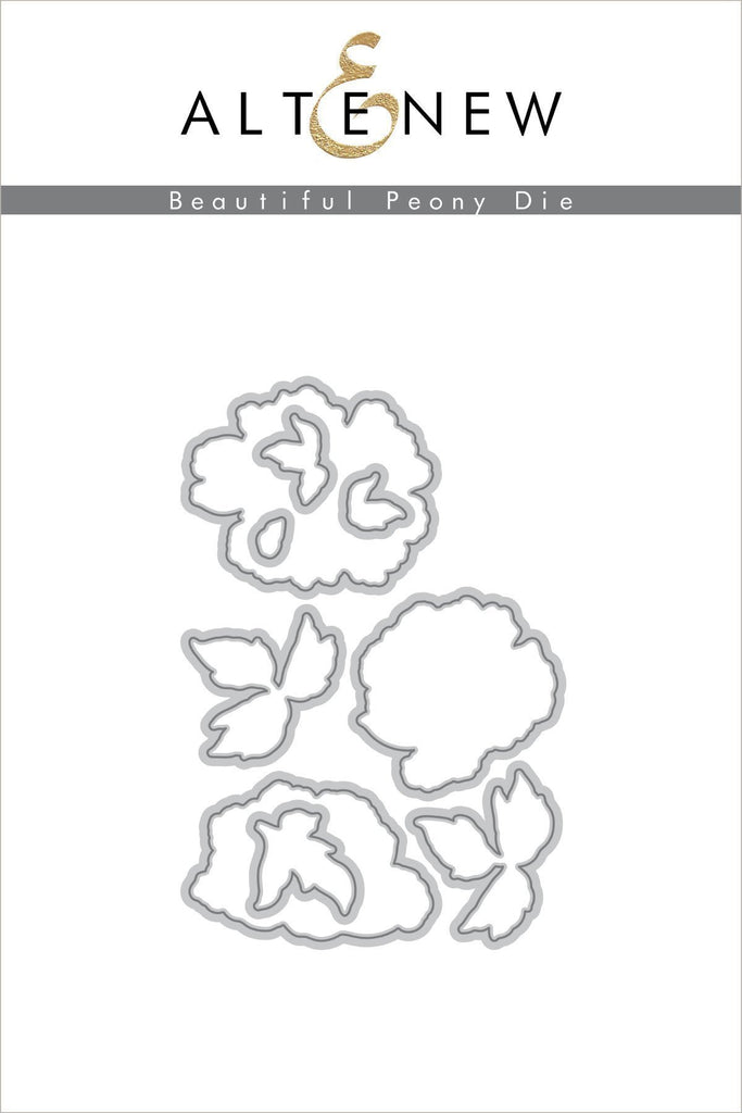 Beautiful Peony Die Set