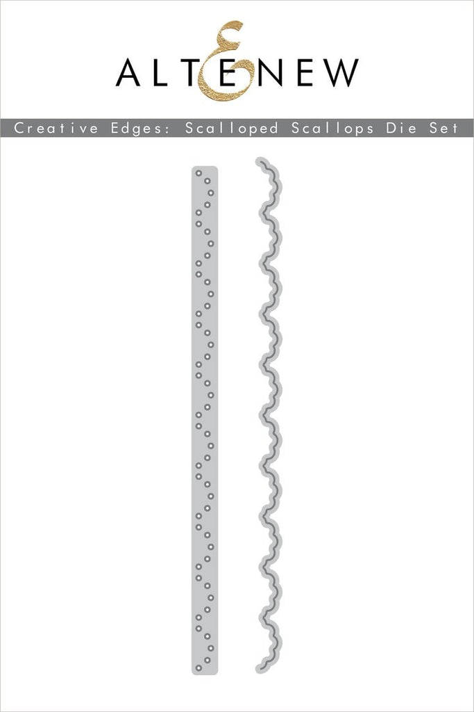 Creative Edges : ensemble de matrices de pétoncles festonnés