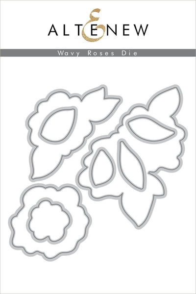Wavy Roses Die Set - RETIRING – Bumbleberry Papercrafts Ltd