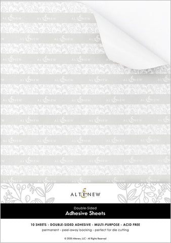Double-sided Adhesives Sheets (10 sheet/set)