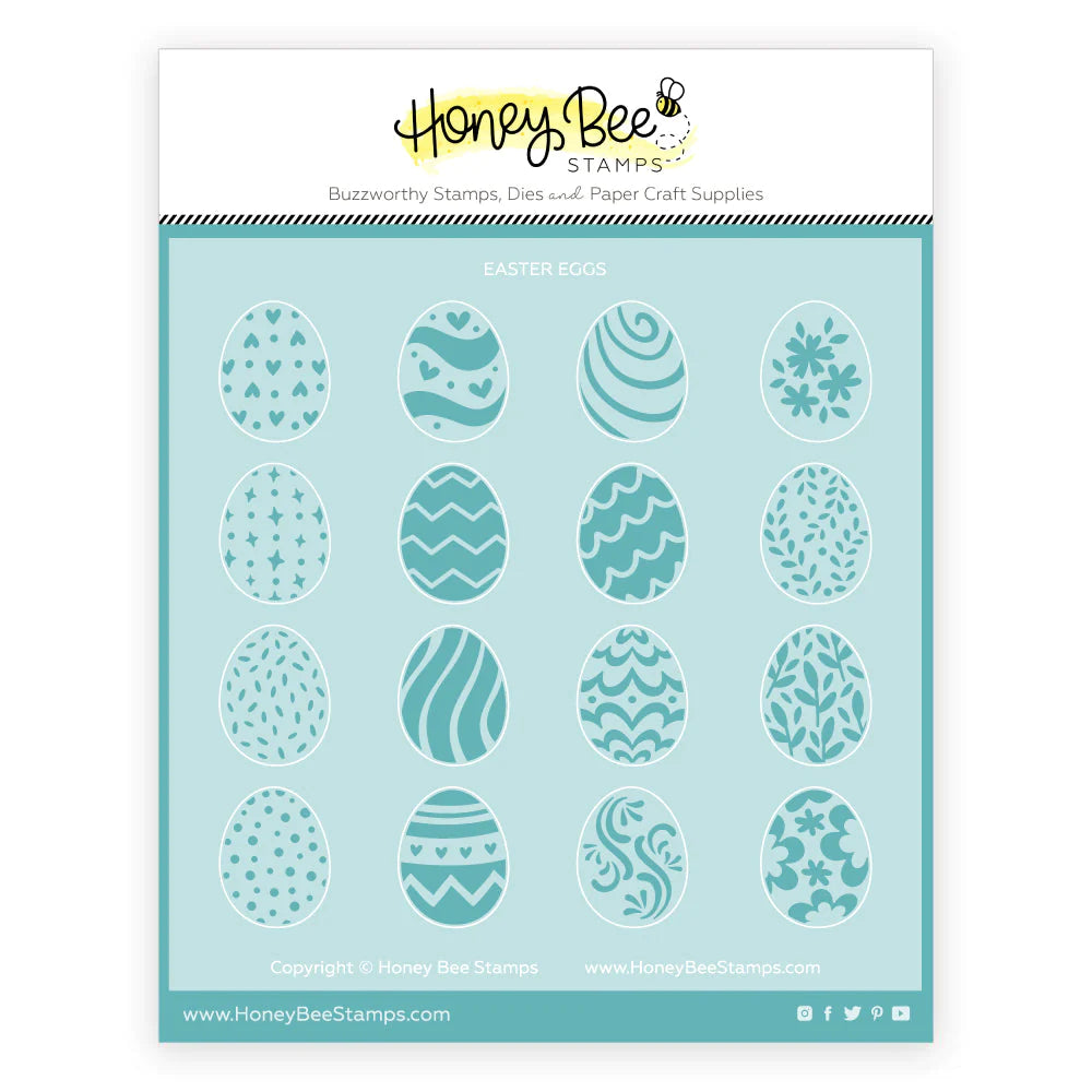 Easter Eggs - Coordinating Stencil