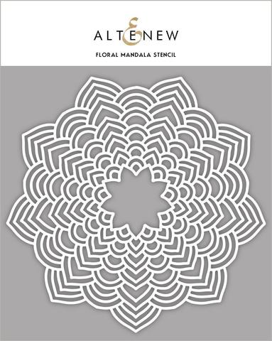 Floral Mandala Stencil - RETIRING