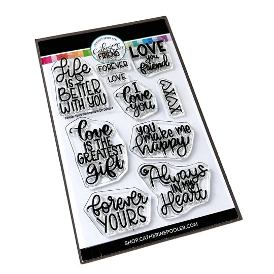 Forever Yours Sentiments Stamp Set