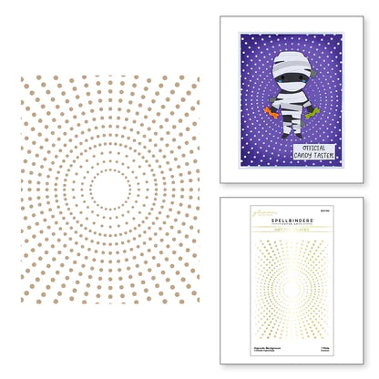 Assiette chaude en aluminium hypnotique Glimmer de la collection Boo Dance Party