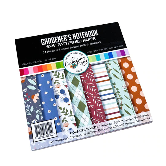 Gardener's Notebook Patterned Paper