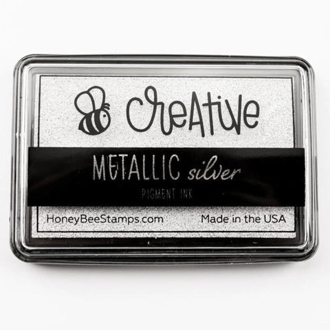 Metallic Silver Ink Pad