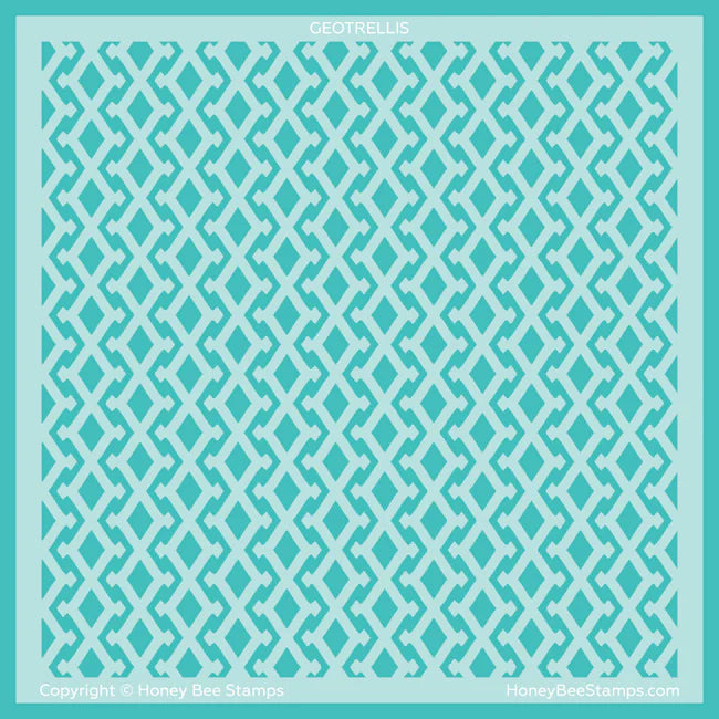 Geotrellis Background | 6x6 Stencil - RETIRING