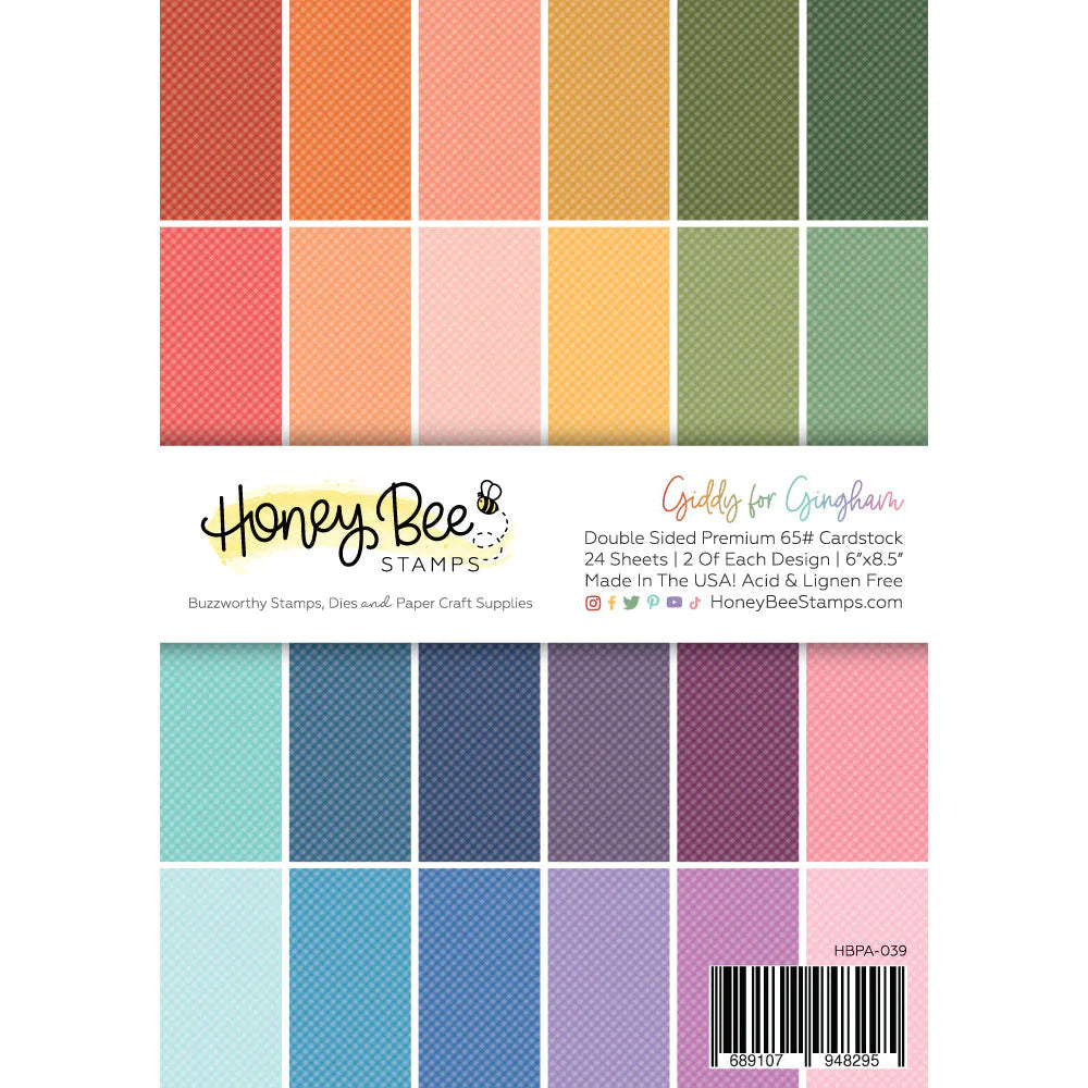 Giddy For Ginham Paper Pad