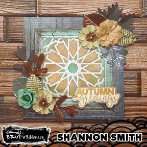 Mixed Media Stencil - Gill*