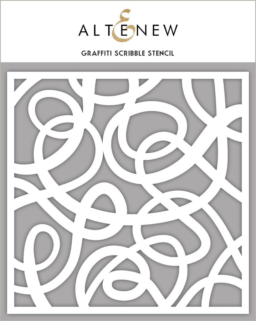 Graffiti Scribble Stencil - RETIRING