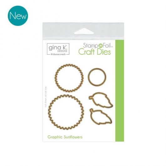 Ensemble de matrices de tournesol graphique GKD Stamp & Foil
