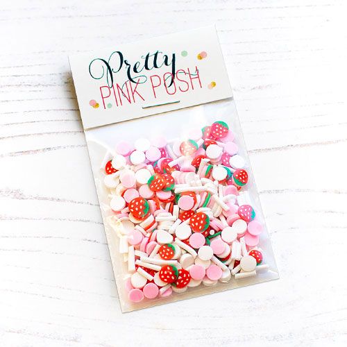 Confettis d'argile Shortcake aux fraises