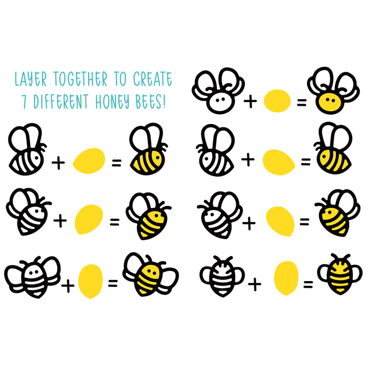 Honey Bee Paper Piecing Honey Cuts