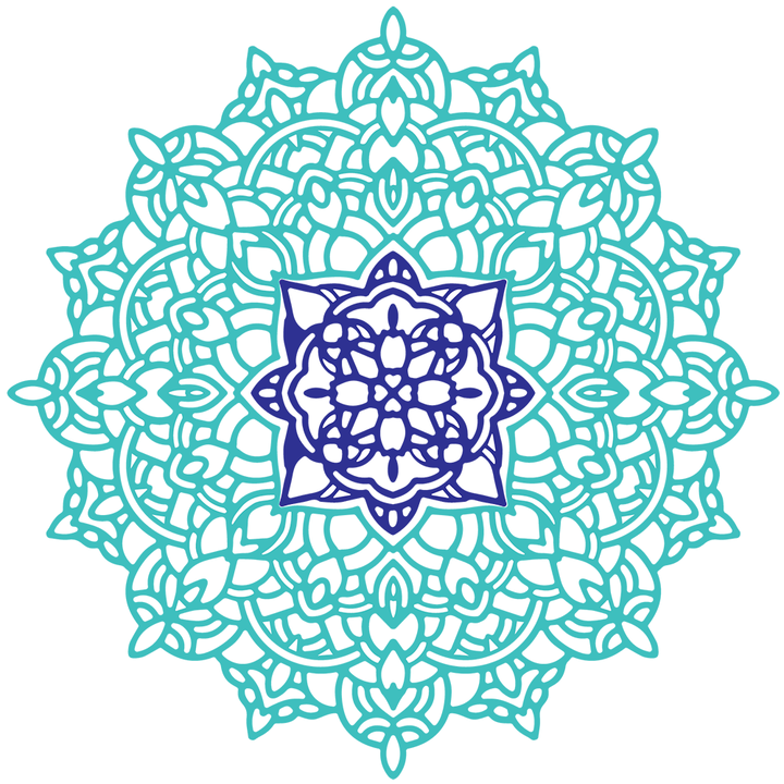 Coupes de miel de mandala