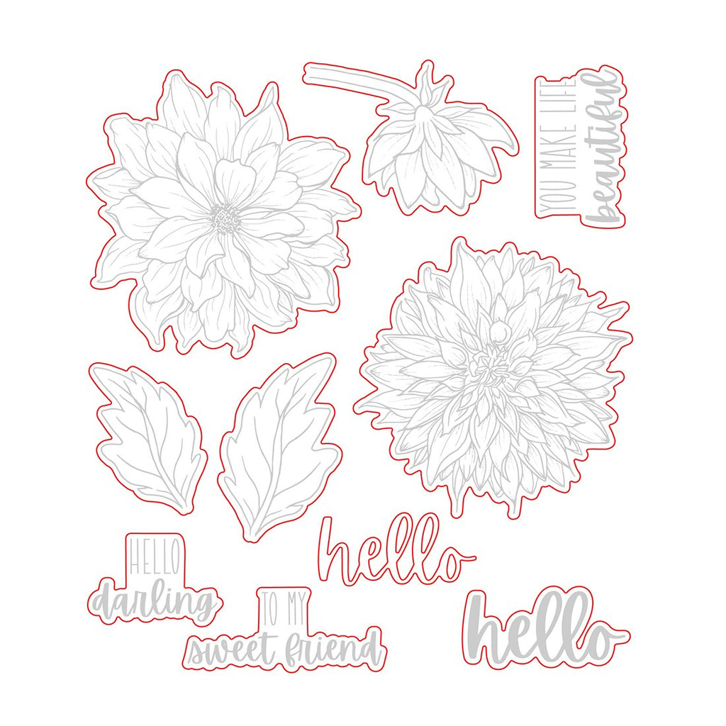Darling Dahlias | Honey Cuts - RETIRING
