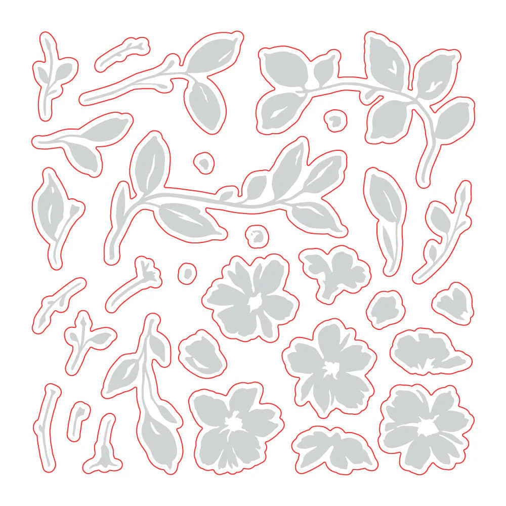 Painted Blooms | Honey Cuts - RETIRING