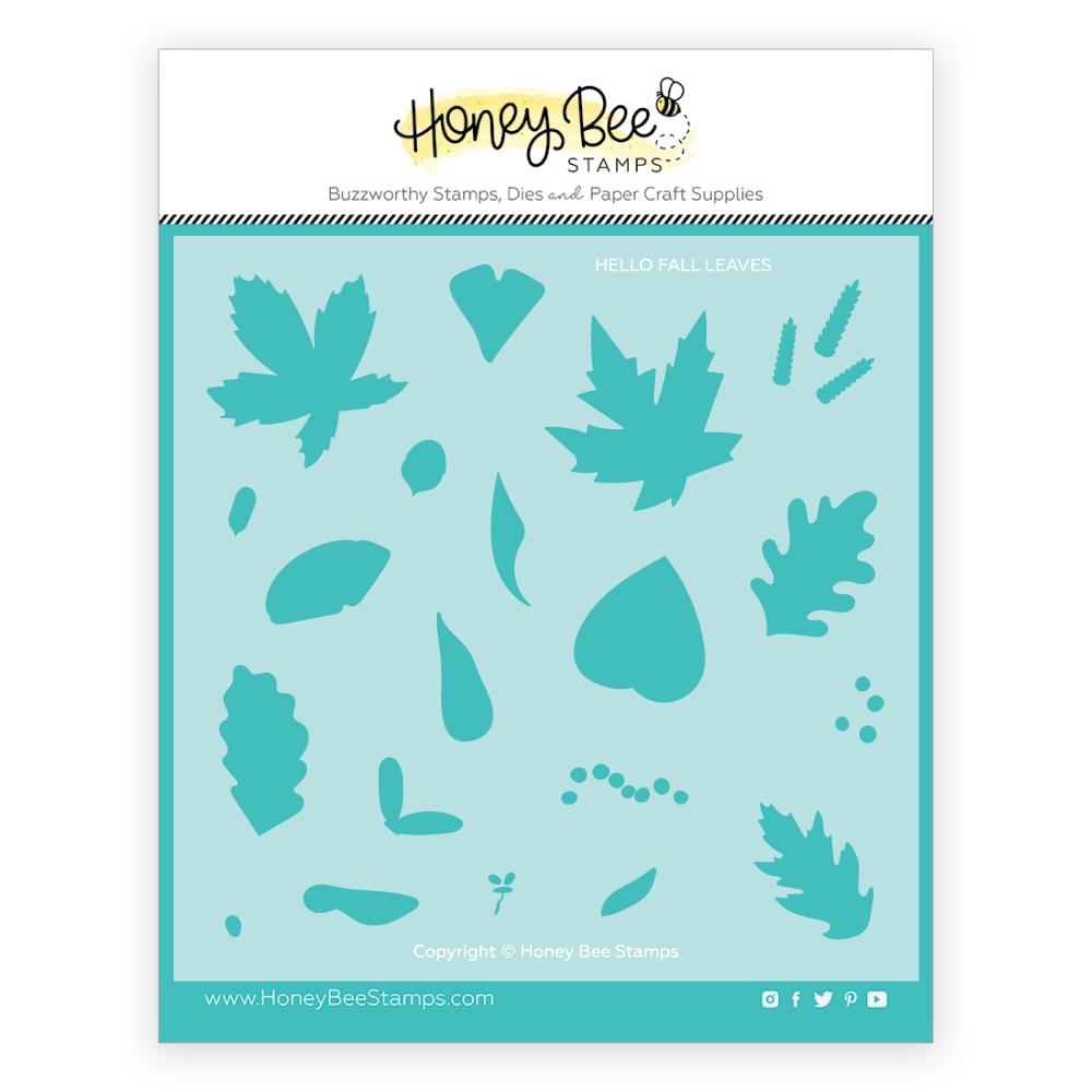 Hello Fall | Leaves Stencil - RETIRING
