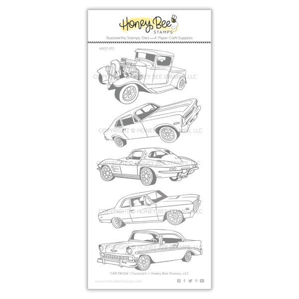 Car show Stamp Set