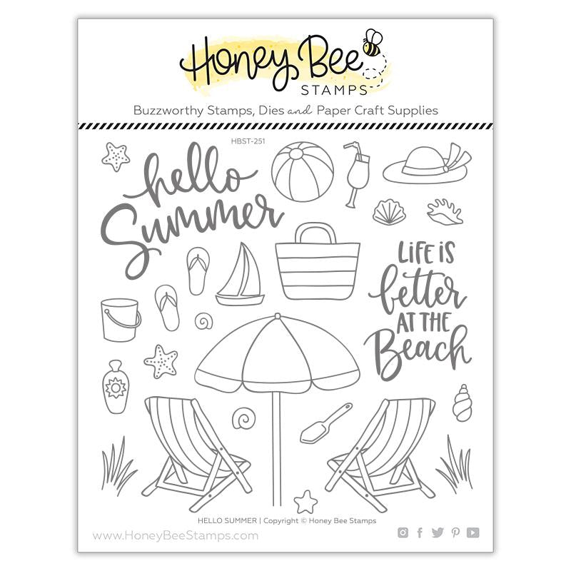 Ensemble de tampons Hello Summer 6x6