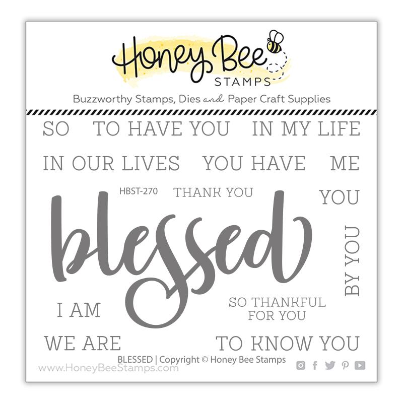 Blessed | 3x4 Stamp Set - RETIRING
