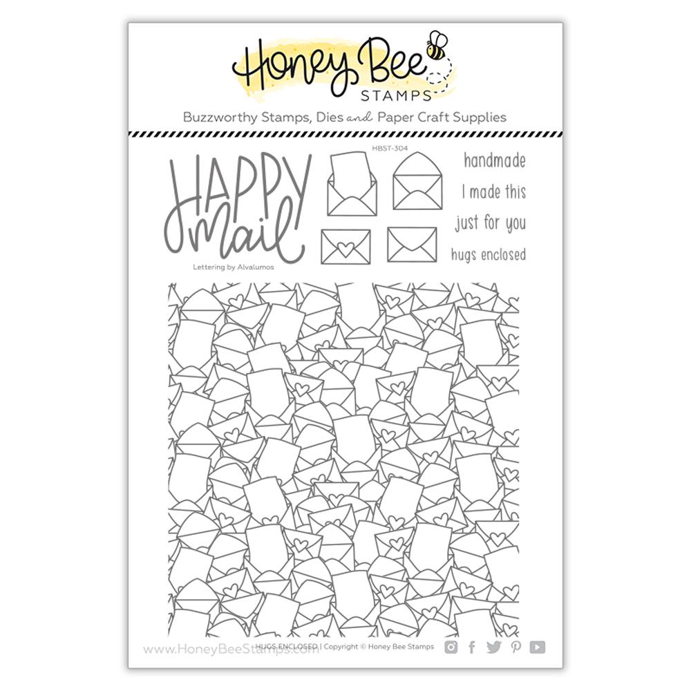 Hugs Enclosed 6x8 Stamp Set
