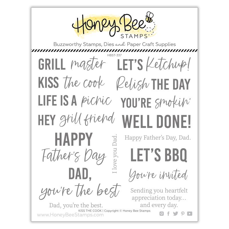 Kiss The Cook | 6x6 Stamp Set - RETIRING