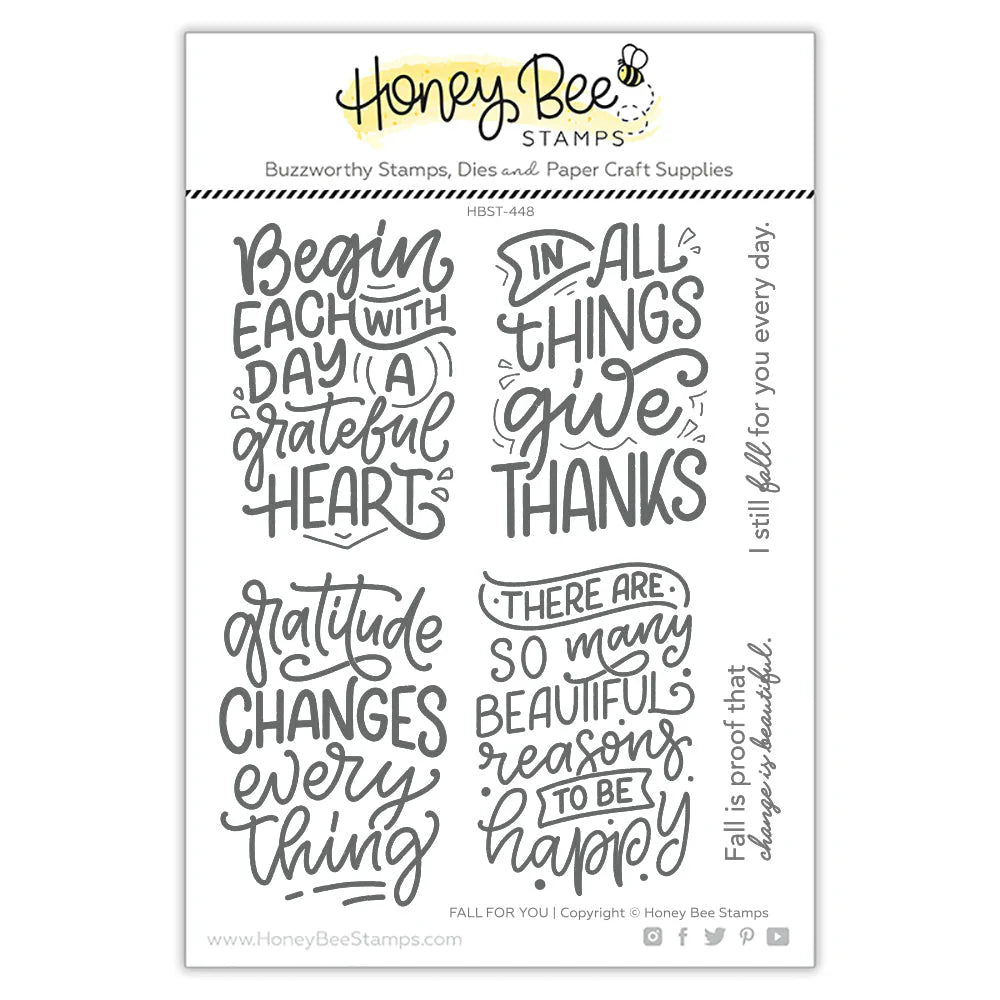 Fall For You | 5x6 Stamp Set