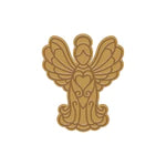 Stained Glass Angel Hot Foil Plate (D)