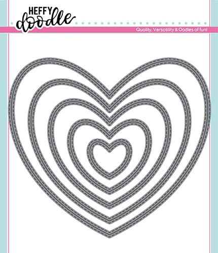 Stitched Hearts Dies*