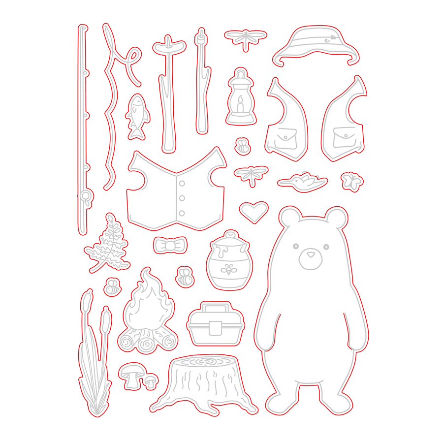 Bill The Bear Coupes De Miel