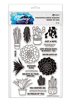 Succulents Clear Stamp Set