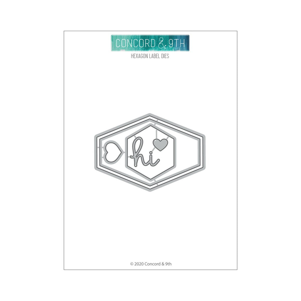 Hexagon Label Dies