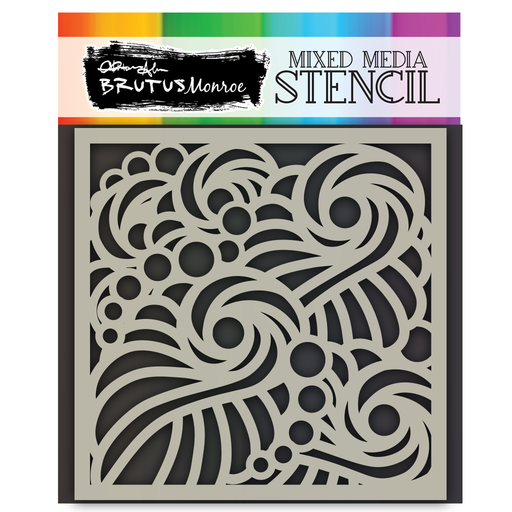 Mixed Media Stencil - High Tide*