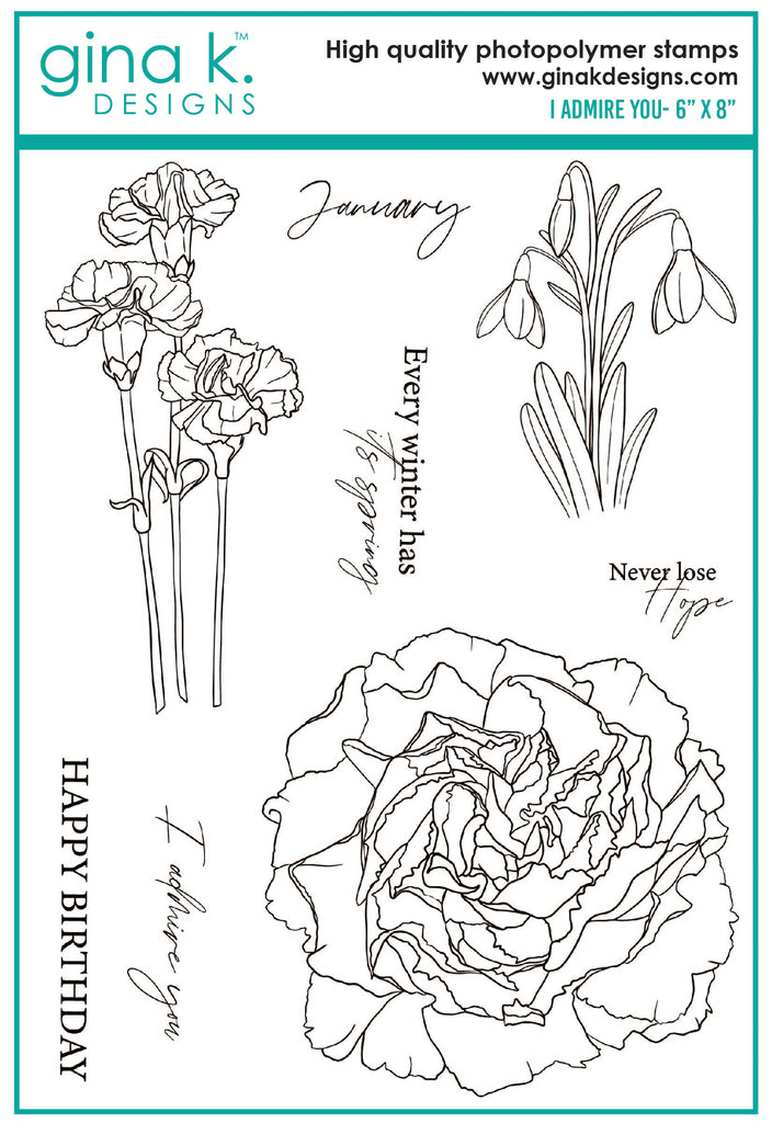 I Admire You Stamp Set - RETIRING