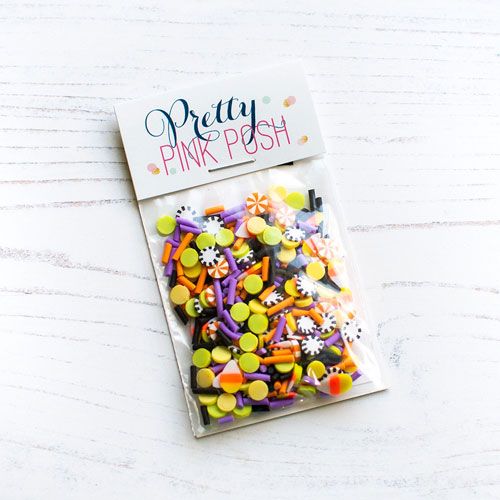 Confettis d'argile de fête d'Halloween