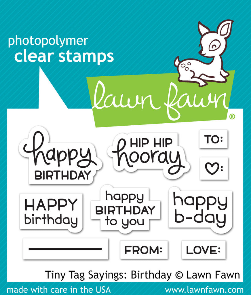 Tiny Tag Sayings: Birthday