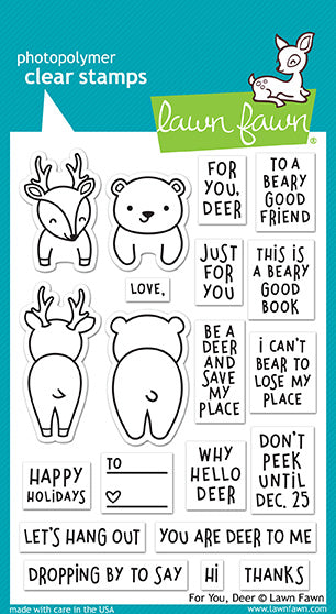 Pour toi, cerf