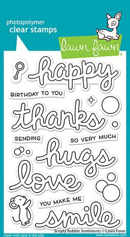 Scripty Bubble Sentiments