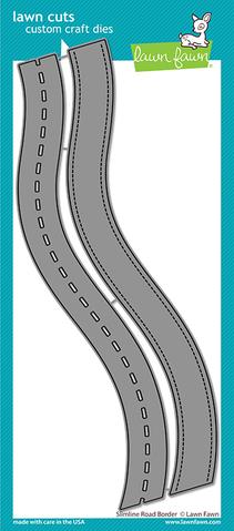 bordure de route mince
