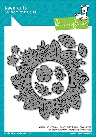 Module complémentaire de feuilles tropicales Magic Iris