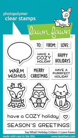 Say What? Holiday Critters