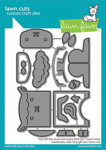 Petite boîte-cadeau Chèvre et lama Add-On Die