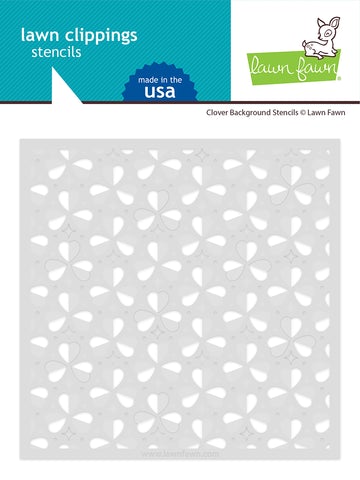 Clover Background Stencils