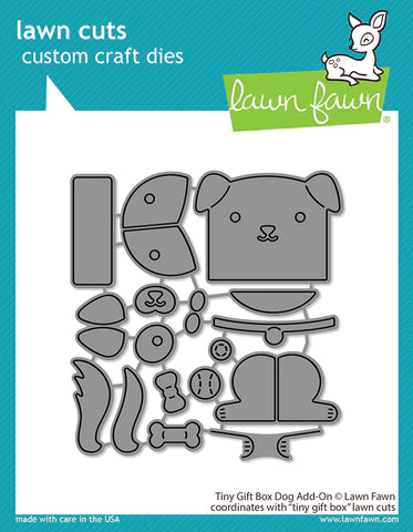 Module complémentaire pour chien dans une petite boîte cadeau