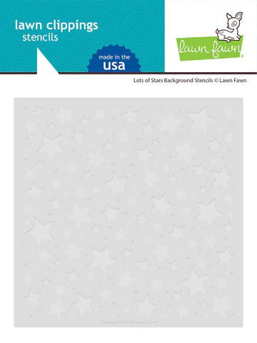 Lots Of Stars Background Stencils