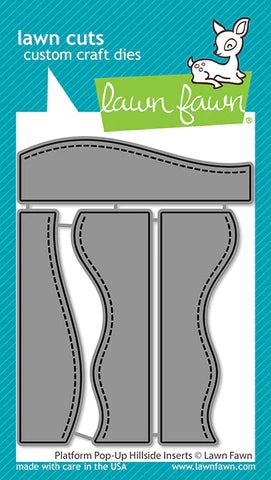 Inserts à flanc de colline escamotables pour plate-forme